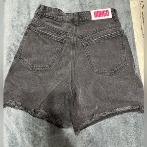 Bongo High Waisted Jean Shorts Size 24